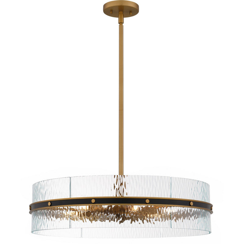 Reagan 6-Light Pendant in Matte Black