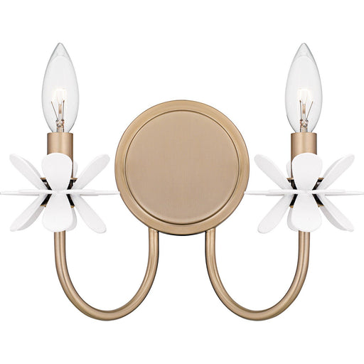 Remy 2-Light Wall Sconce in Bronze Gold