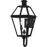 Rue De Royal 23.5" 2-Light Outdoor Wall Lantern in Earth Black