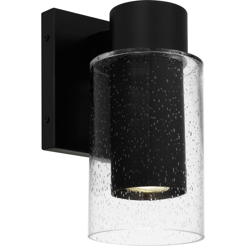Sawyer Small Outdoor Wall Sconce in Matte Black