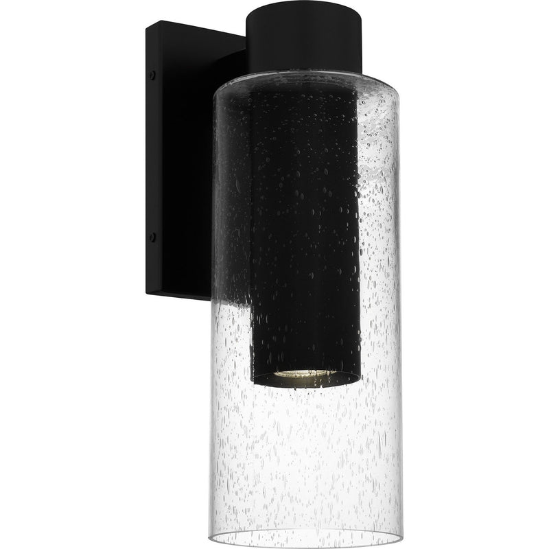 Sawyer Medium Outdoor Wall Sconce in Matte Black