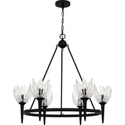 Shea 6-Light Chandelier in Matte Black