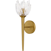 Shea Wall Sconce in Brushed Gold