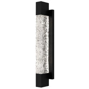 Solace LED Outdoor Wall Lantern in Matte Black