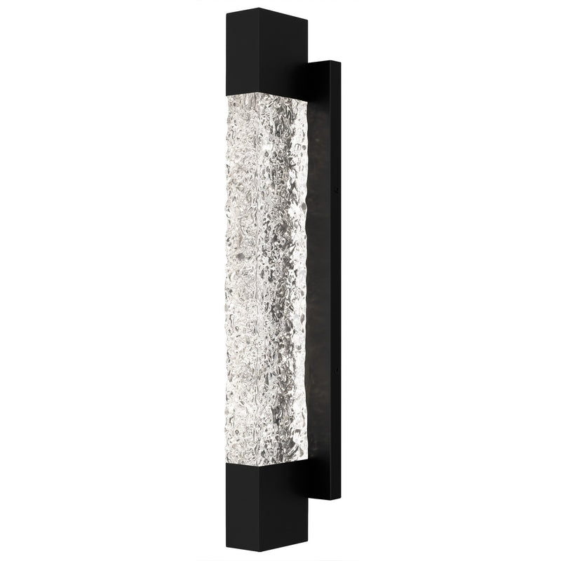 Solace LED Outdoor Wall Lantern in Matte Black