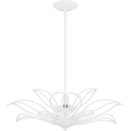 Tallulah 3-Light Pendant in Sand White