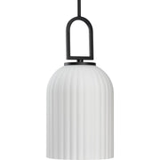 Stanza Pendant in Matte Black