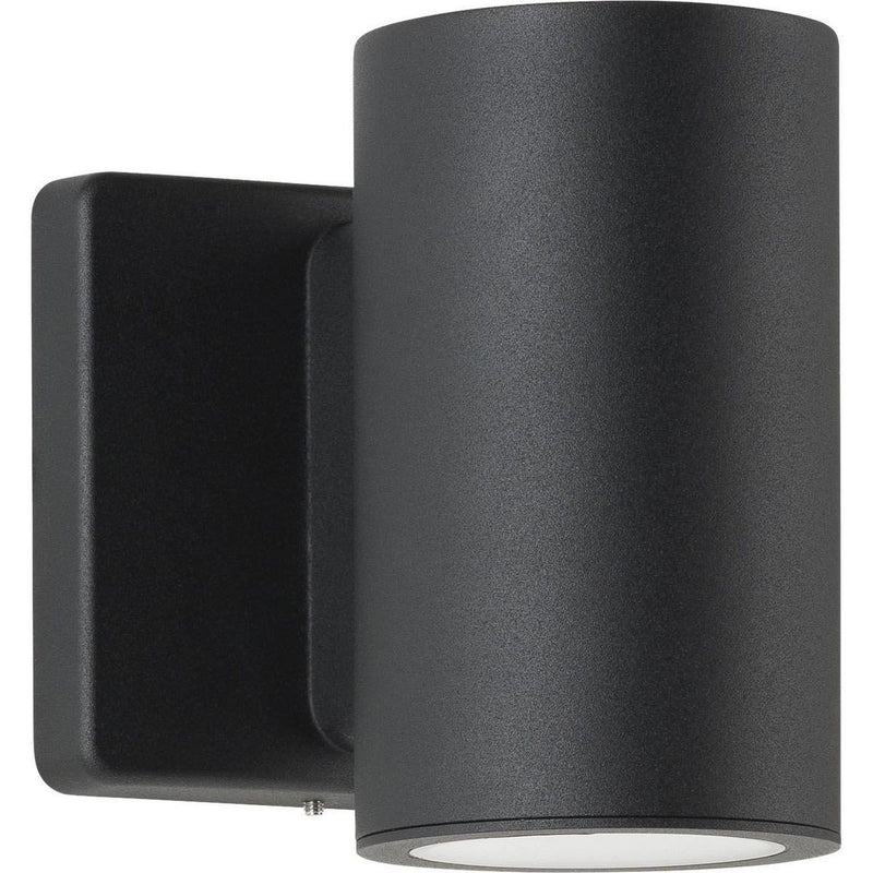 3-Inch Cylinders LED Downlight Outdoor Wall Sconce in Black
