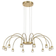 Vario 12-Light Chandelier in Titanium Gold