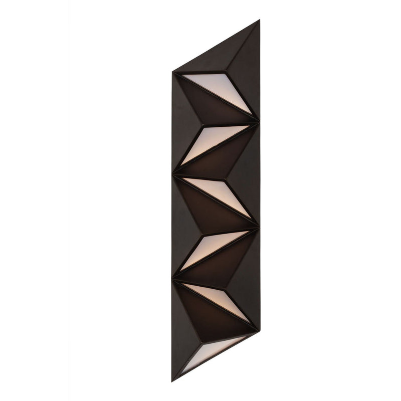 Delta LED Outdoor Wall Sconce in Bronze