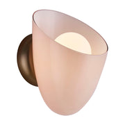 Cocoon Wall Sconce in Winter Brass