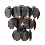 Uroko Wall Sconce in Black Nickel