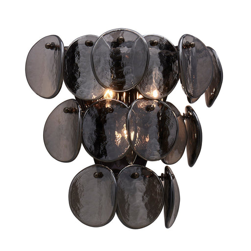 Uroko Wall Sconce in Black Nickel