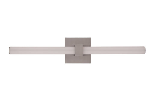 Linear LED Vanity in Brushed Polished Nickel