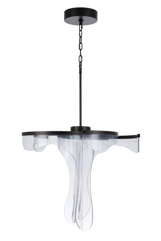 Estrella LED Pendant in Flat Black
