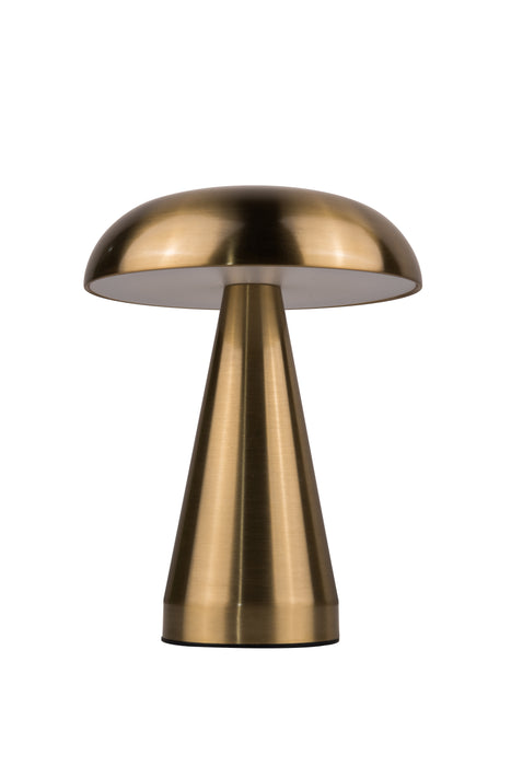 Marta LED Rechargeable Lamp in Brass