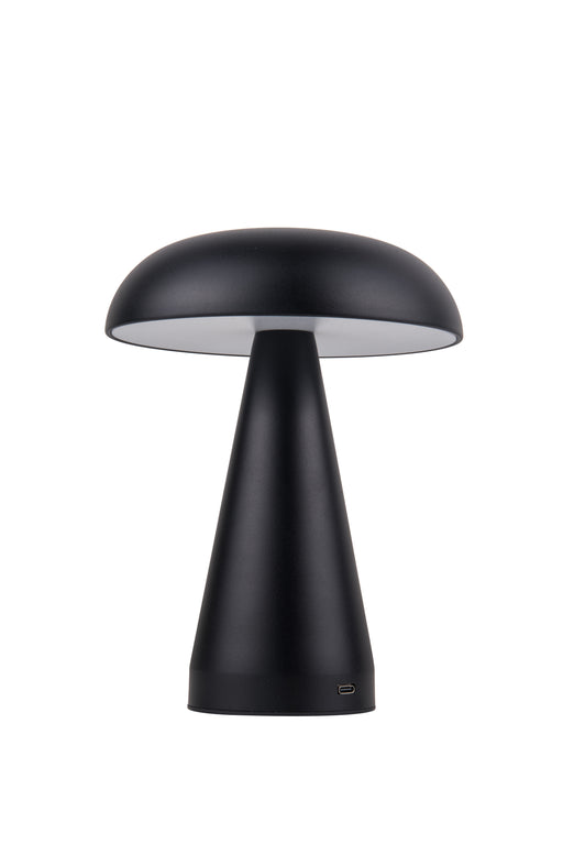Marta LED Rechargeable Lamp in Flat Black