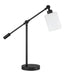 Indiana One Light Table Lamp in Flat Black