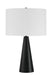 Keefer One Light Table Lamp in Flat Black