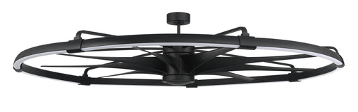 Axel 80" Ceiling Fan in Flat Black