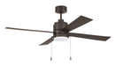 Outdoor McCoy 52 4 Blade with Pull Chains 52" Ceiling Fan in Classic Bronze