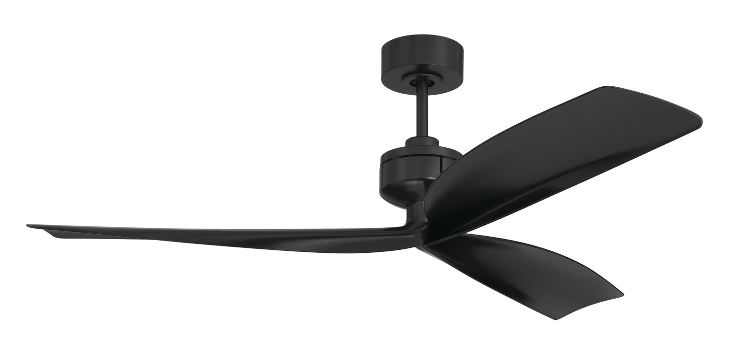 Rafiki 52" Ceiling Fan in Flat Black