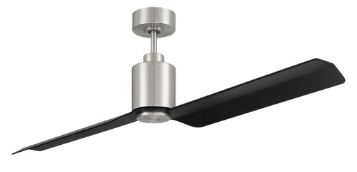 Sleek 56" Ceiling Fan in Brushed Polished Nickel