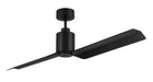 Sleek 56" Ceiling Fan in Flat Black
