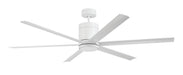 Tate 65" Ceiling Fan in White