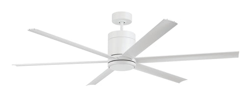Tate 65" Ceiling Fan in White