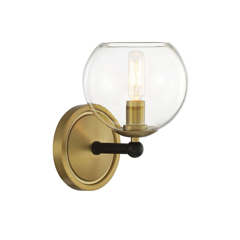 Kearney Park Bath Sconce in Coal