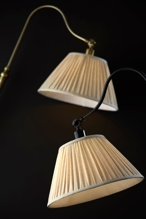 Shiloh Arc Floor Lamp in Black