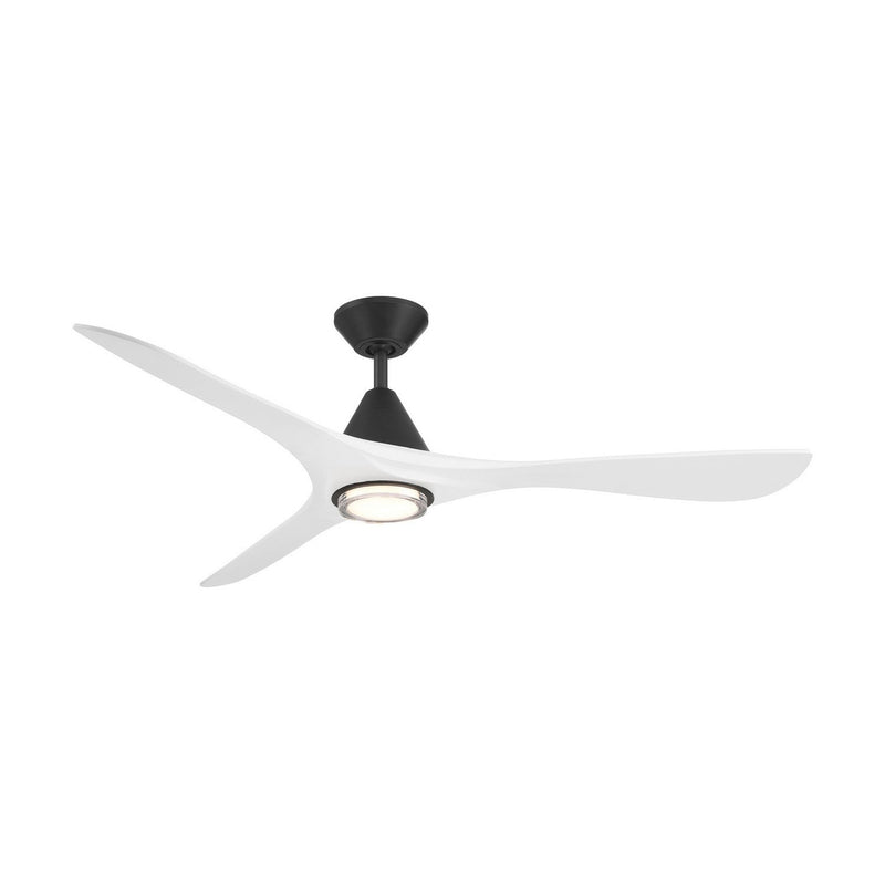Carve 60" Outdoor Ceiling Fan in Matte Black / Matte White