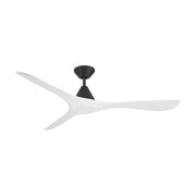 Carve 60" Outdoor Ceiling Fan in Matte Black / Matte White
