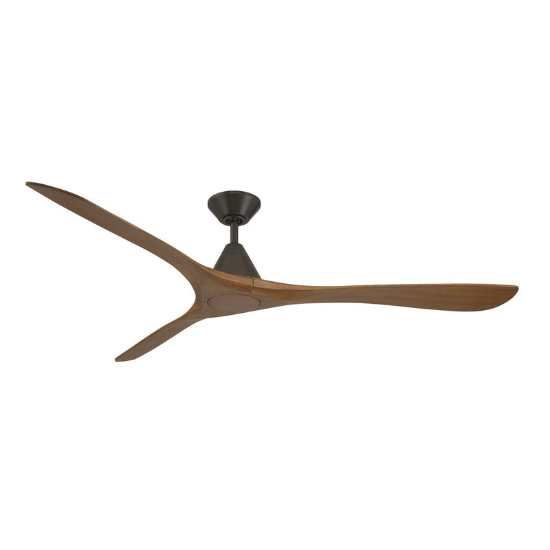 Carve 72" Outdoor Ceiling Fan in Bronze / Distressed Koa