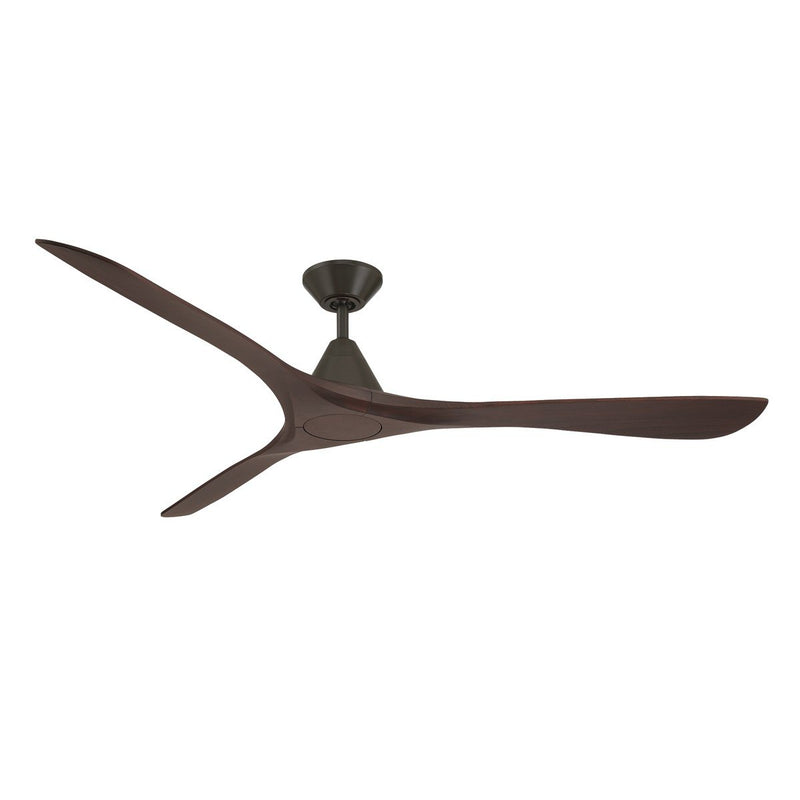 Carve 72" Outdoor Ceiling Fan in Bronze / Dark Walnut