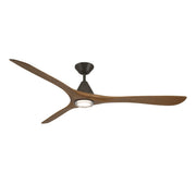 Carve 72" Outdoor Ceiling Fan in Bronze / Distressed Koa