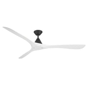 Carve 72" Outdoor Ceiling Fan in Matte Black / Matte White