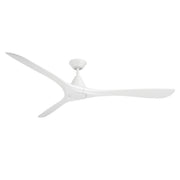 Carve 72" Outdoor Ceiling Fan in Matte White