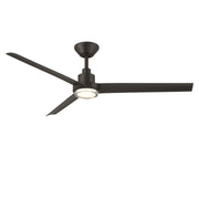 Bolo 56" Outdoor Ceiling Fan with Light in Bronze