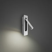 Line Up Swing Arm Wall Lamp in Brushed Nickel
