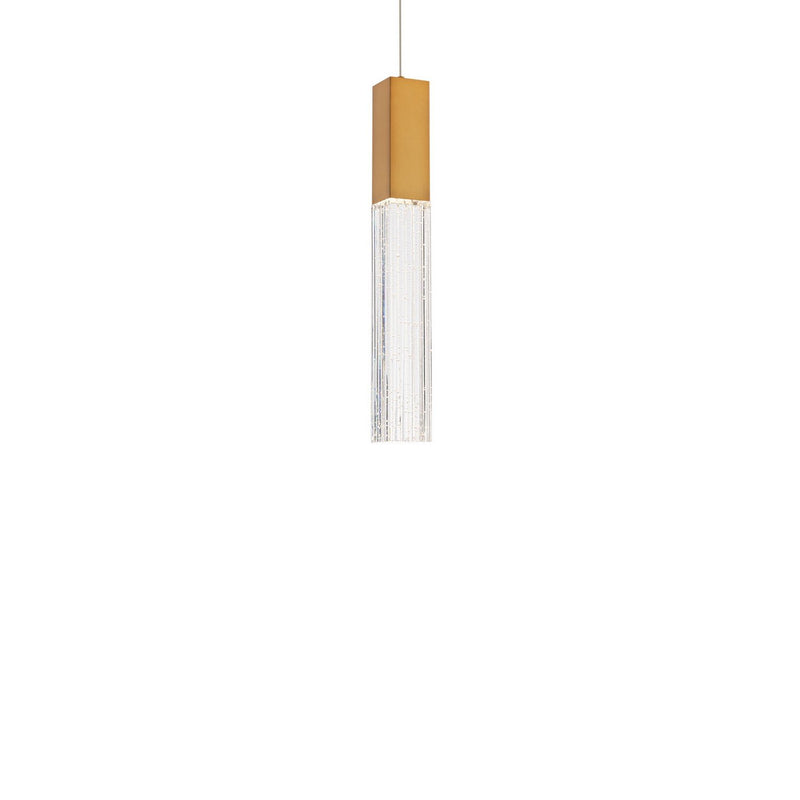 Cinema Mini Pendant in Aged Brass