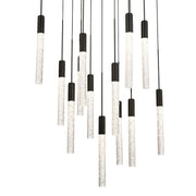 Magic 13-Light Square Pendant in Black