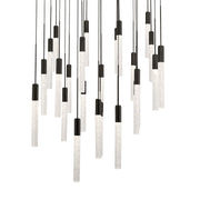Magic 25-Light Square Pendant in Black