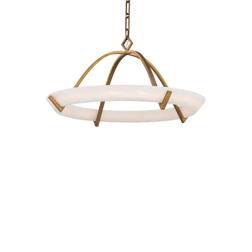 Copa Chandelier in Aged Brass