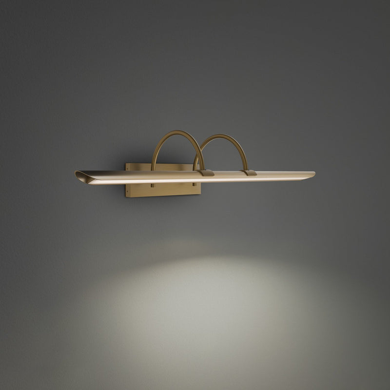 Ansel 24" Picture Light in Aged Brass