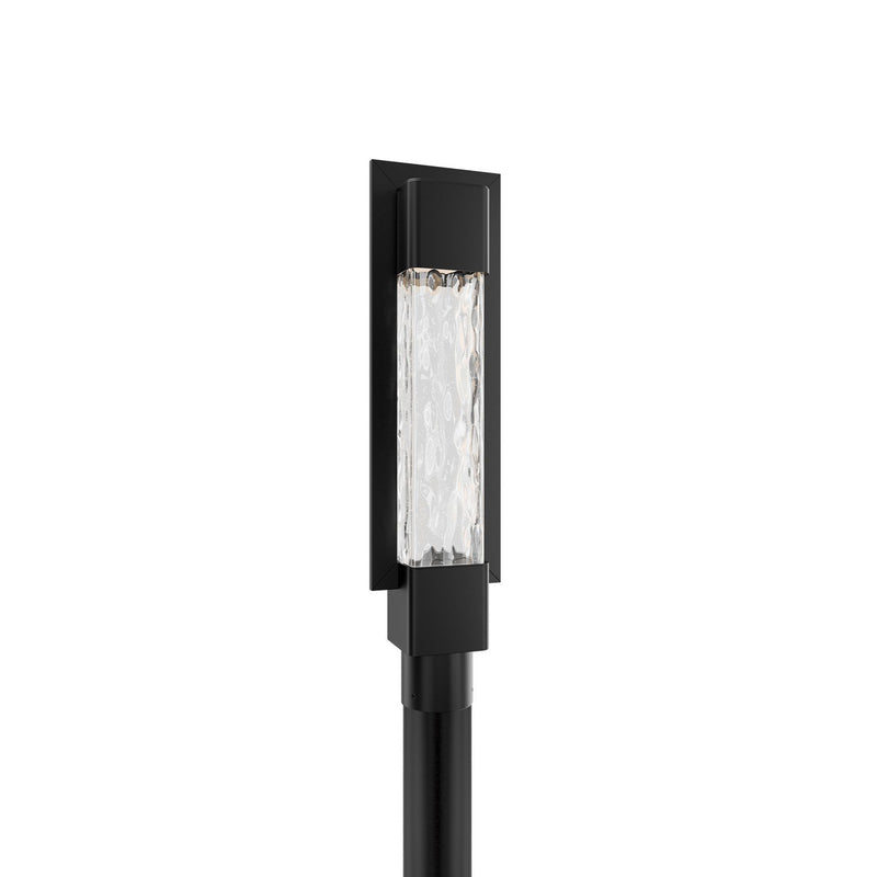 Mist Outdoor Post Light in Black