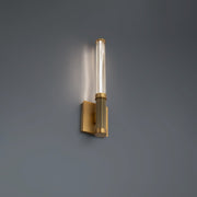 Ribeye Bath Sconce in Aged Brass