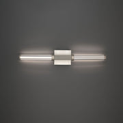 Ribeye 2-Light Bath Vanity Light in Brushed Nickel