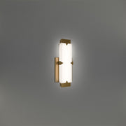 Carlisle Bath Sconce in Aged Brass